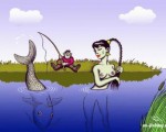 карикатури риболовля